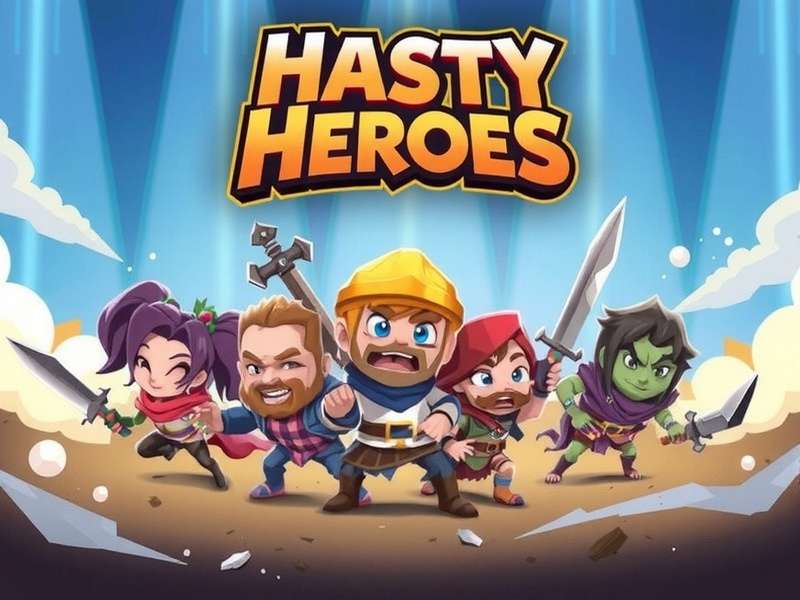 Hasty Heroes Mobile Game Cover Art